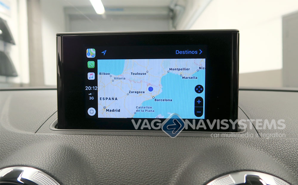 Für Audi A3 8V 12-20 10 Touchscreen Android GPS Navigation CarPlay A