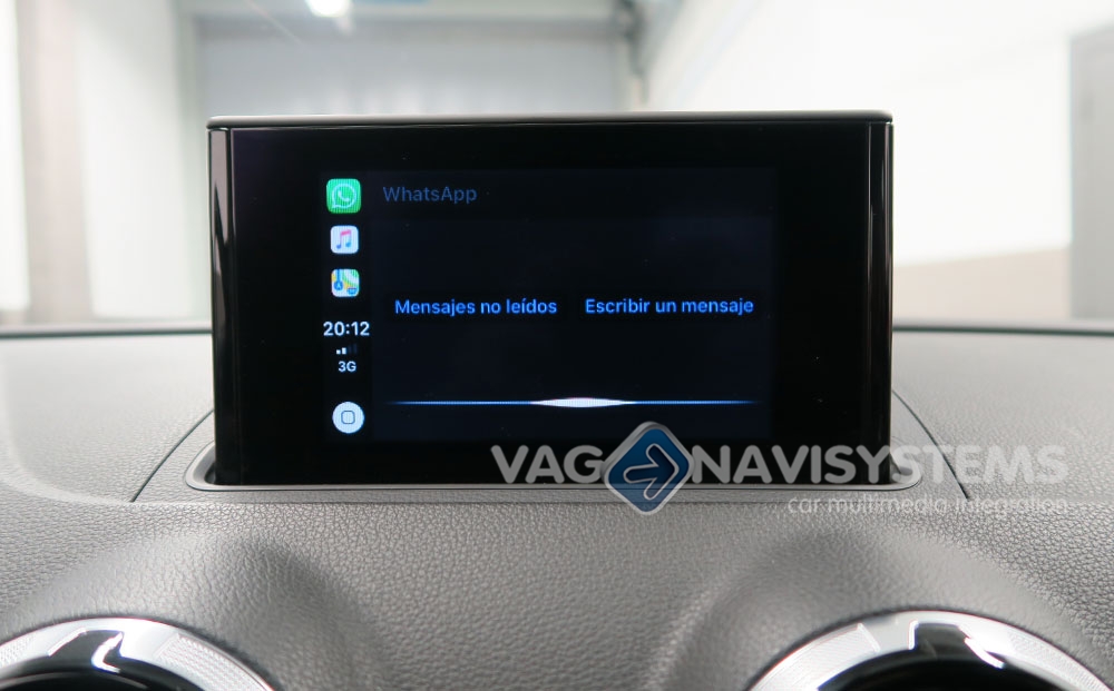 Dynavin Audi A3 8V, GPS, CarPlay, Android Auto, Cámara