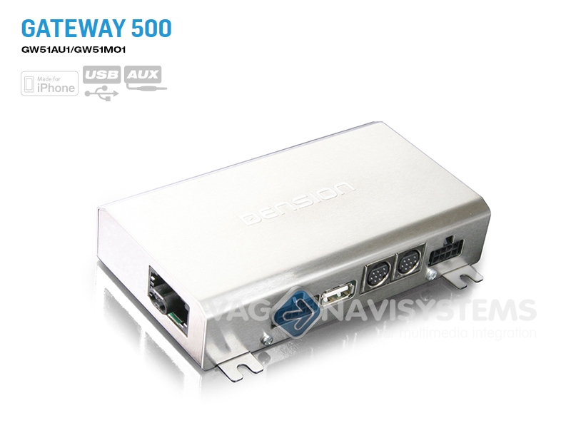 iPhone + iPod + USB + AUX MMi 2G Basic / High für Audi A4 A5 A6 A8 Q5 Q7 Dension Gateway 500 GW51AU1 Interface 