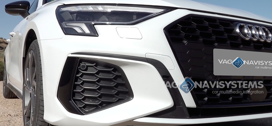 Audi Parking System APS+ - PDC Parking distance control - Front retrofit - Audi  A3 (8Y/GY) - Novedades