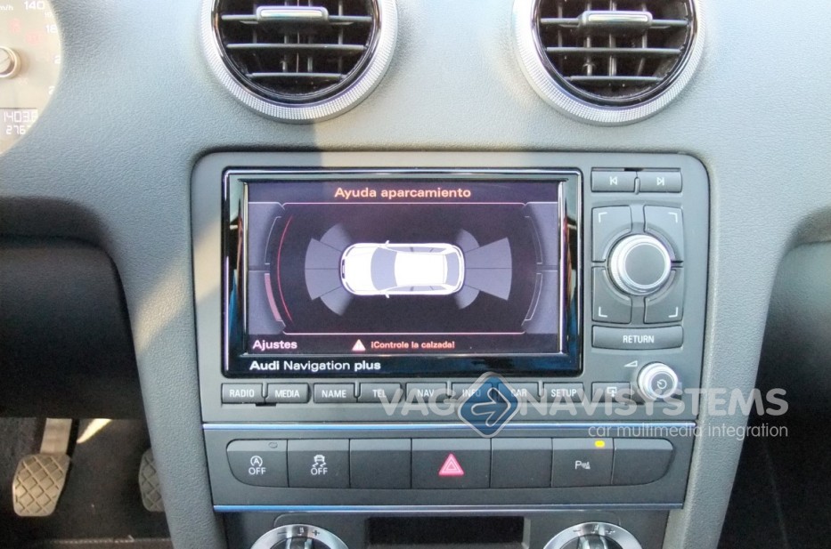 Audi Parking System APS+ - PDC Parking distance control - Front +