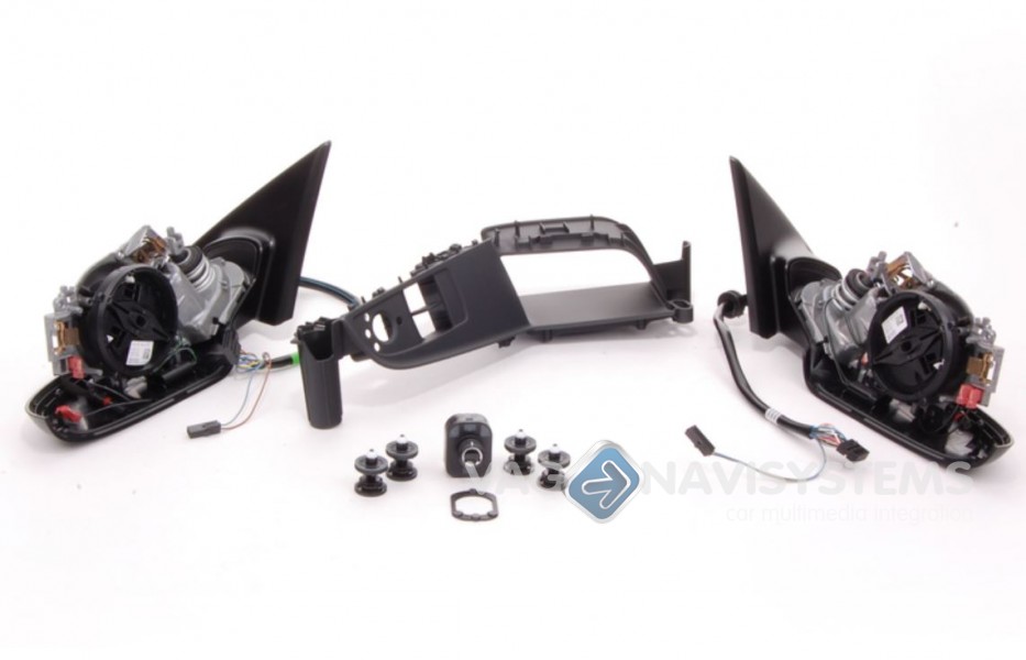 Retrofit set Folding mirrors Audi Q5 (8R) Q5 (8R) VAGNavisystems