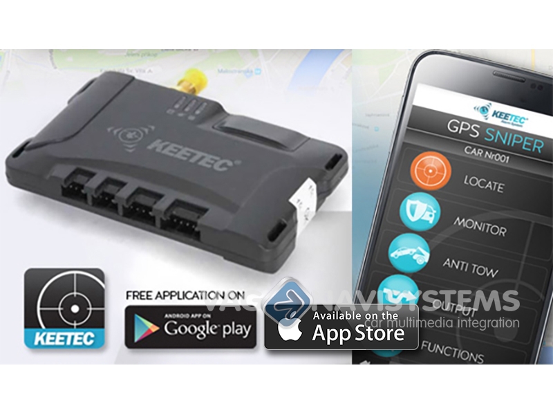 Localizador GPS - Keetec GPS Sniper - Android / iOS / GSM - Accesorios  Alarmas
