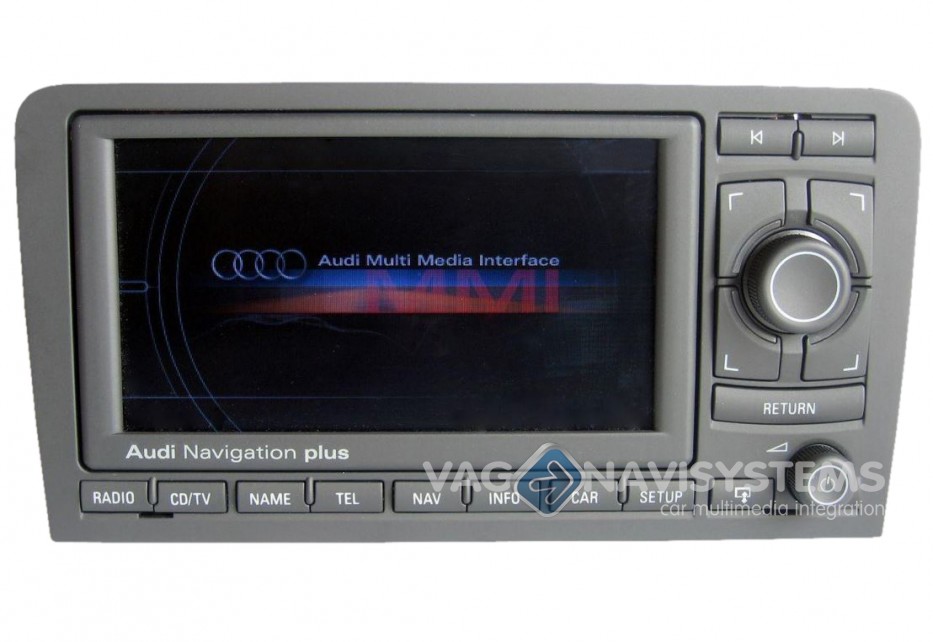 Audi Navigation Plus RNSE DVD 8P0035192x Audi A3, S3, RS3 (8P) Refurbished Radio