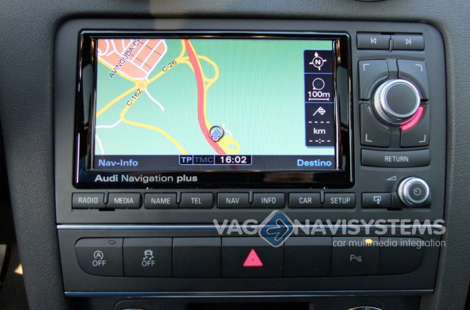 Need4Stream Adattatore Bluetooth Per Auto Con Visualizzazione Titoli, Compatibile Audi A3 8P, TT 8J, R8, Lamborghini Gallardo E Seat Exeo