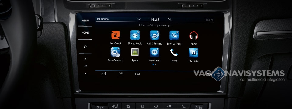 Vokswagen Touran Multimedia radio removal - 2 DIN Quad core Android radio +  DVB T tuner HD 