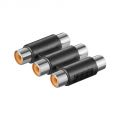 Adaptador - RCA - hembra > hembra