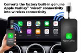 Dongle USB - Conversion from genuine factory's Apple CarPlay® wired connectivity into wireless connectivity (2016 > 2020)