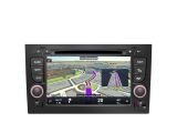 Navidroid® Audi A4 (8E) 2003/08 - Android 4.4.4, GPS, 7" HD 1080P, DVD, BT, WI-FI, Quad Core, 16GB, Mirror Link