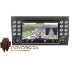 Navidroid® Mercedes SLK (W171/R171) 2004/11 - Android 4.4.4, GPS, 6,2" HD 1080P, DVD, BT, WI-FI, Quad Core, 16GB, Mirror Link