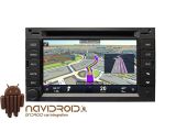 Navidroid® Volkswagen - Android 4.4.4, GPS, 6.2" HD 1080P, DVD, BT, WI-FI, Quad Core, 16GB, Mirror Link